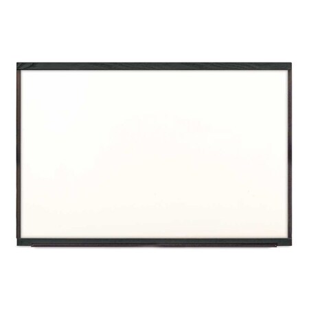 United Visual Products Sliding Door Indoor Enclosed Corkboard, 9 UV9011ACS-WHITE-CINNABA